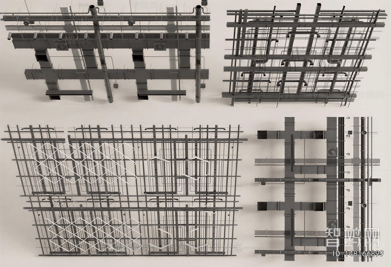 Industrial Style Suspended Ceiling