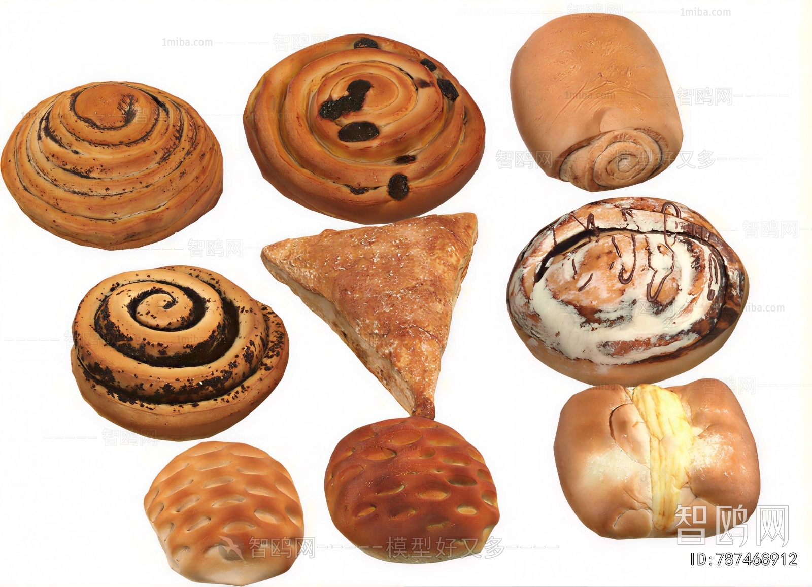 Modern Bread Cake