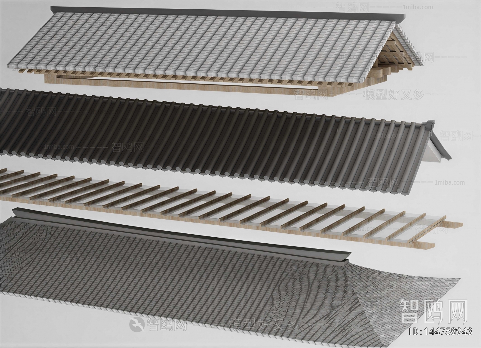 Chinese Style Building Component