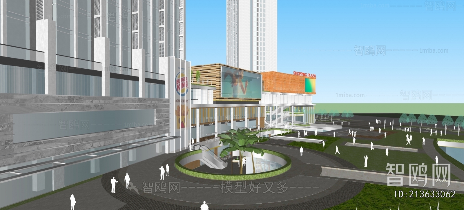 Modern Appearance Of Commercial Building