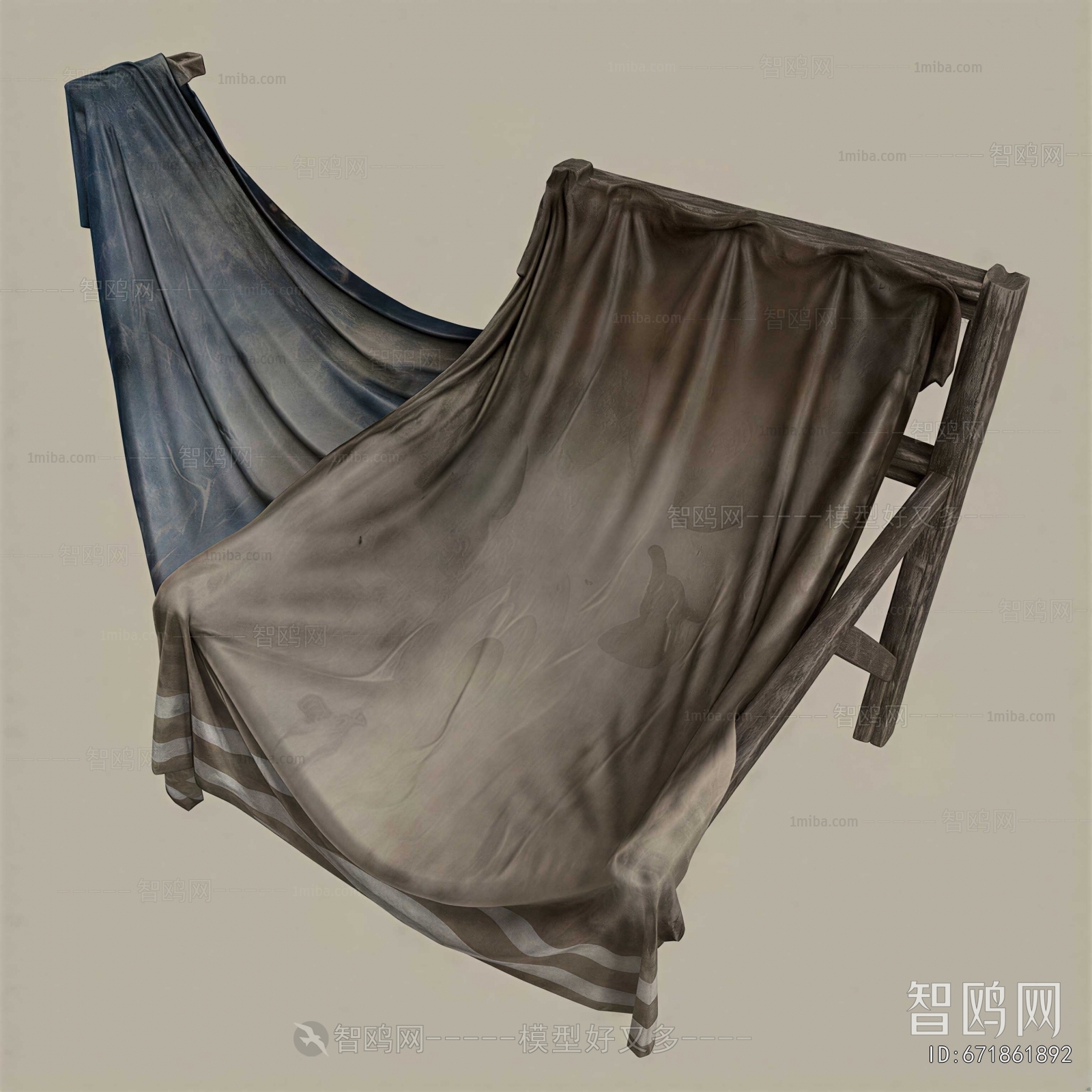 Wabi-sabi Style Lounge Chair