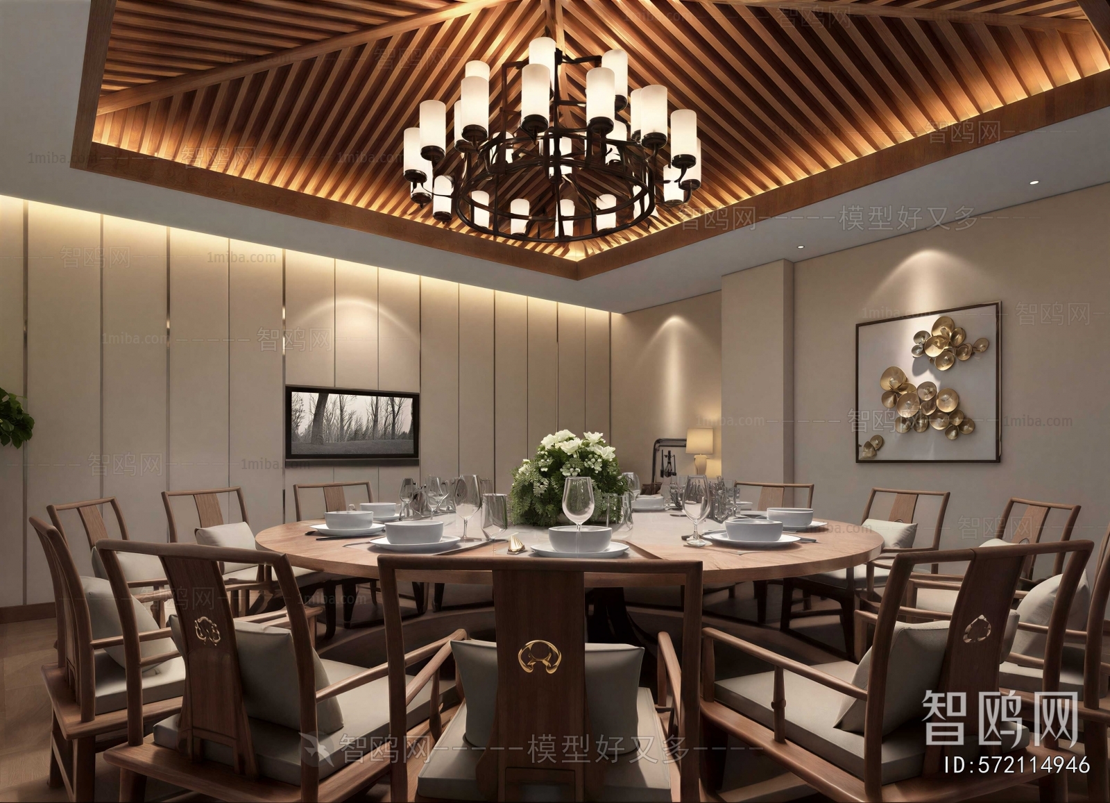 New Chinese Style Restaurant Box