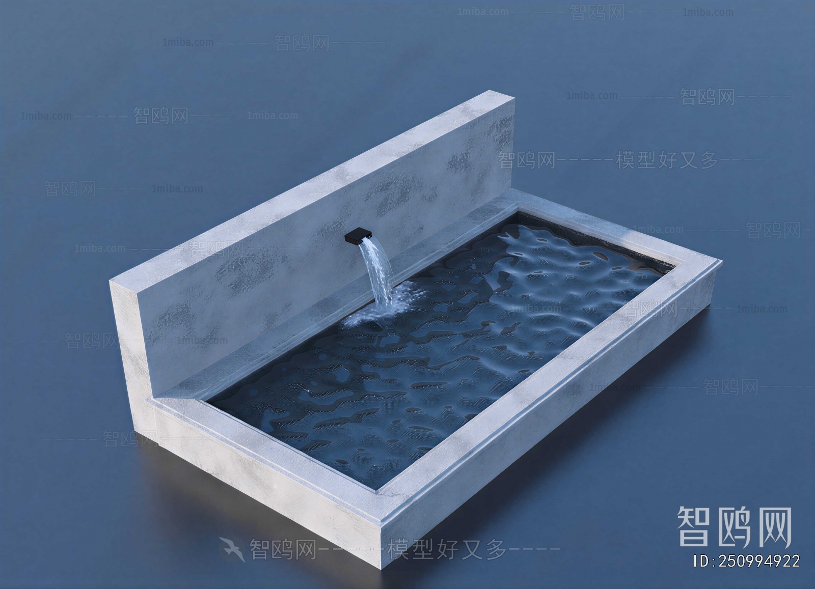 Modern Rockery Waterscape