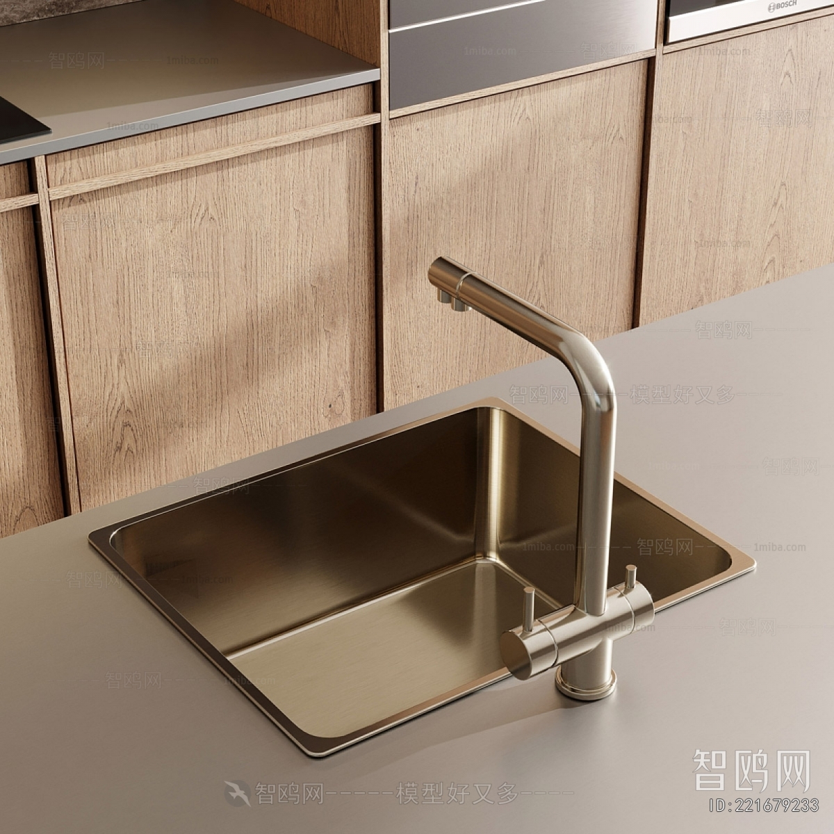 Modern Kitchen Cabinet