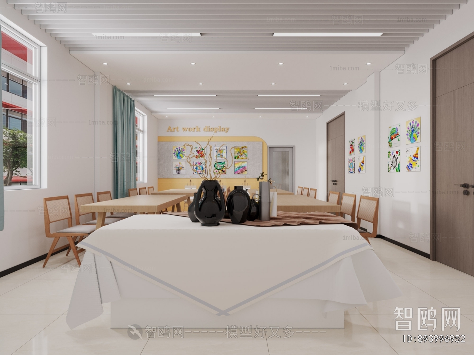 Modern Art Room