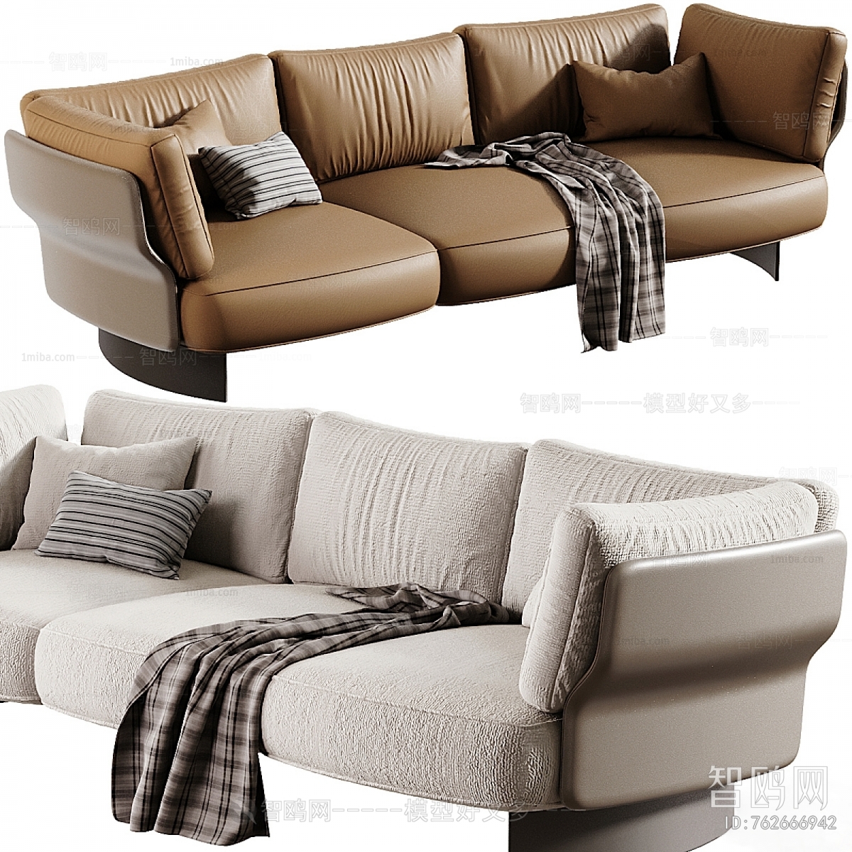 Modern Three-seat Sofa