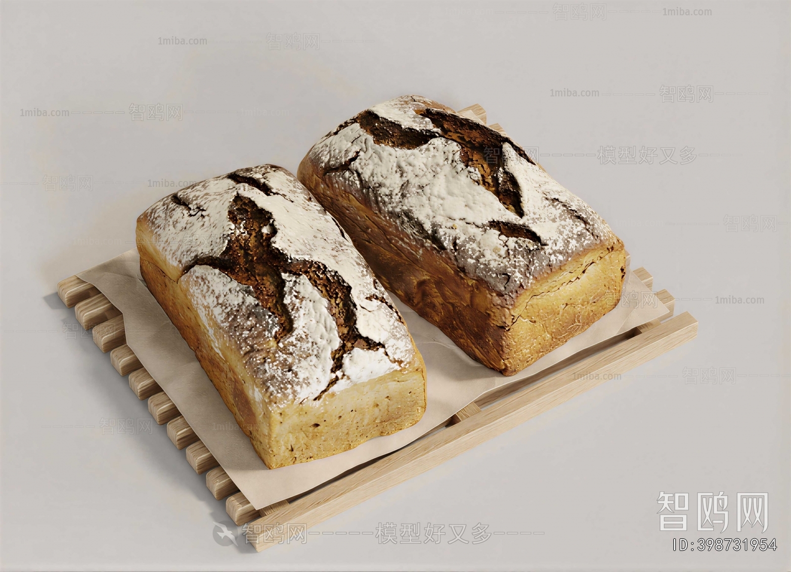 Modern Bread Cake