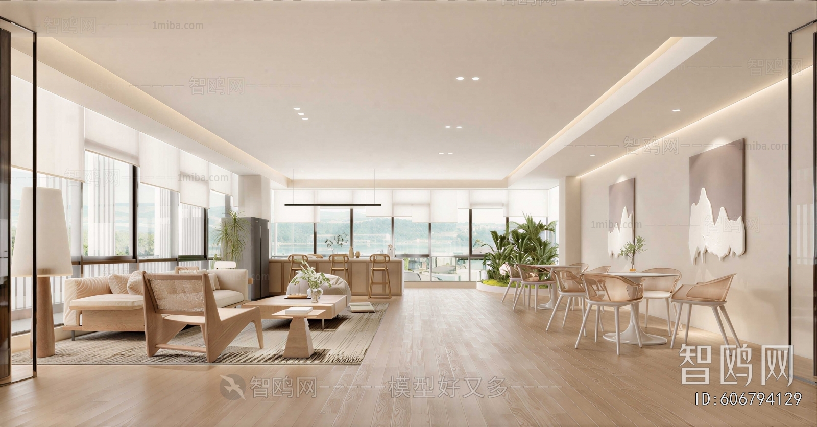 Modern Office Rest Area