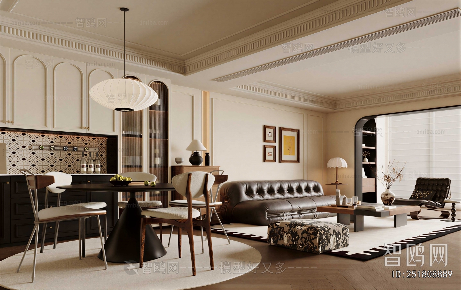 French Style A Living Room