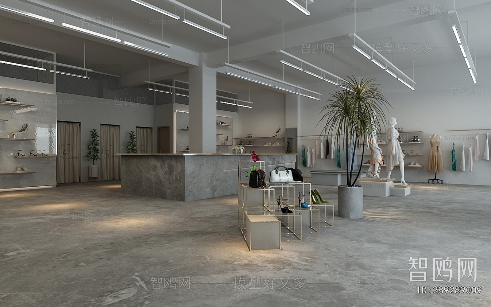Modern Clothing Store