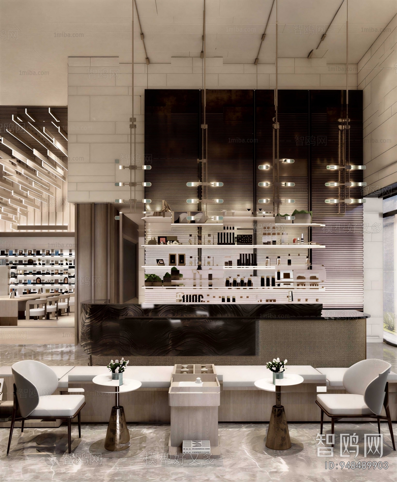 Modern Real Estate Sales Office