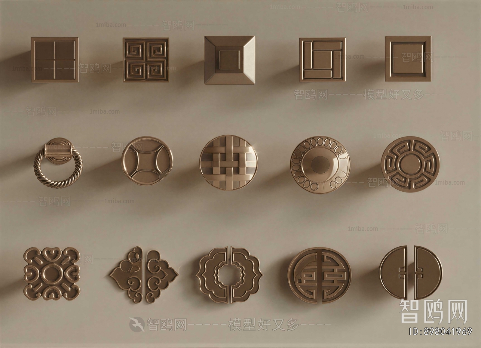 Chinese Style Door Handle