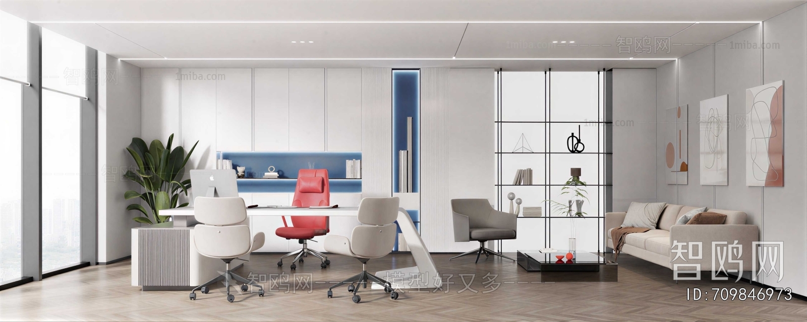 Modern Manager's Office