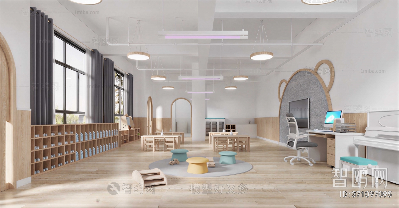 Modern Children's Playroom