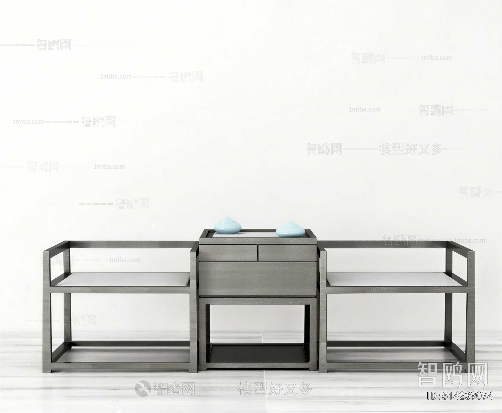 New Chinese Style Lounge Chair