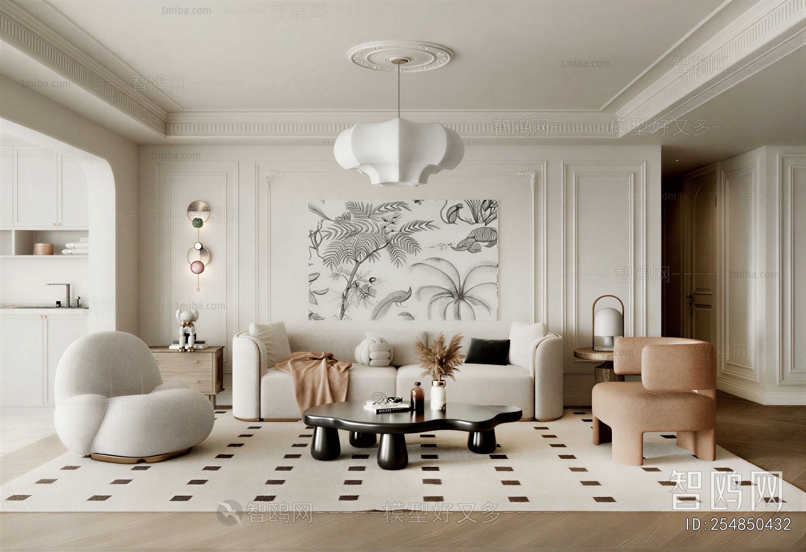 French Style A Living Room