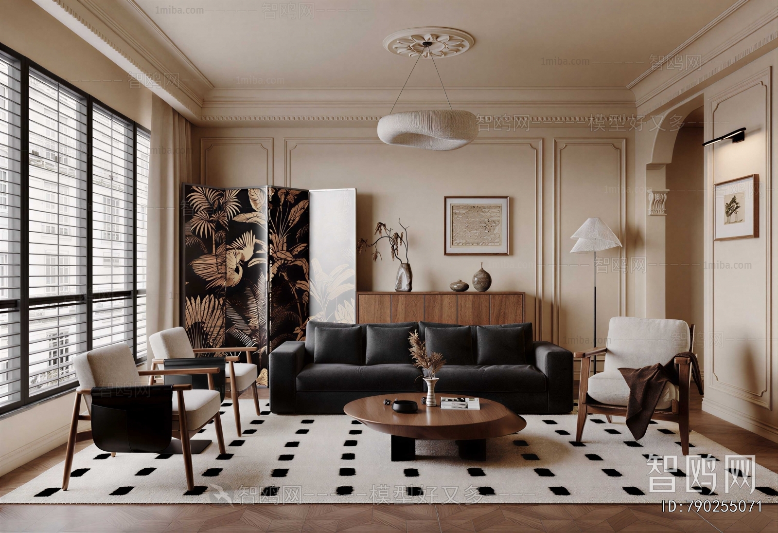 French Style A Living Room