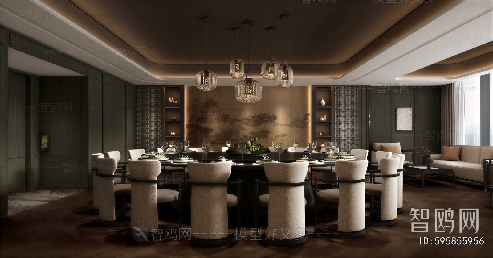 New Chinese Style Restaurant Box