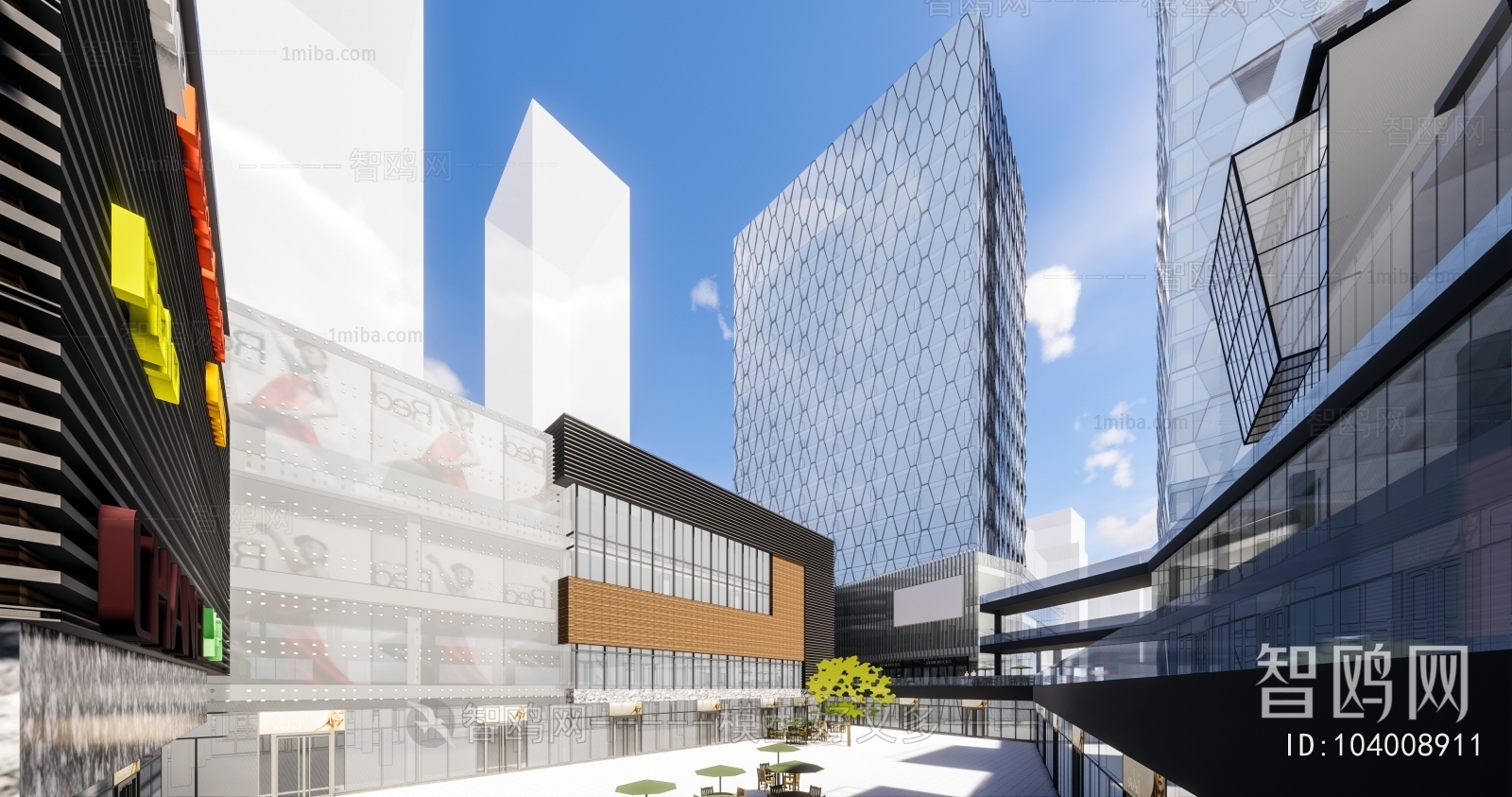Modern Appearance Of Commercial Building