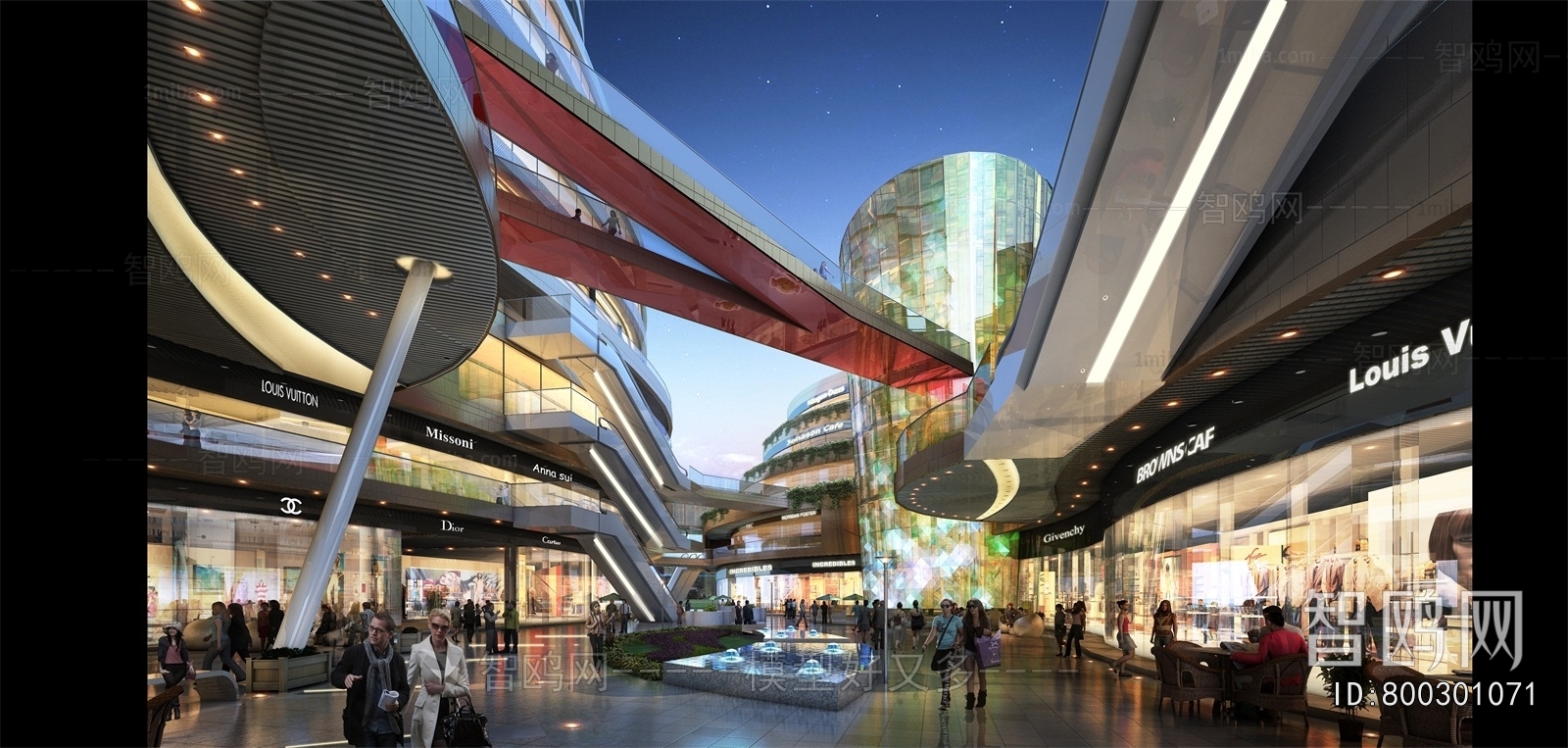 Modern Appearance Of Commercial Building