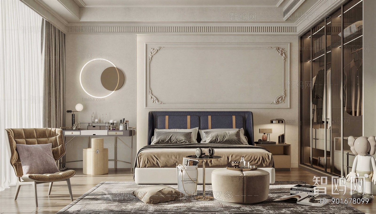 French Style Bedroom