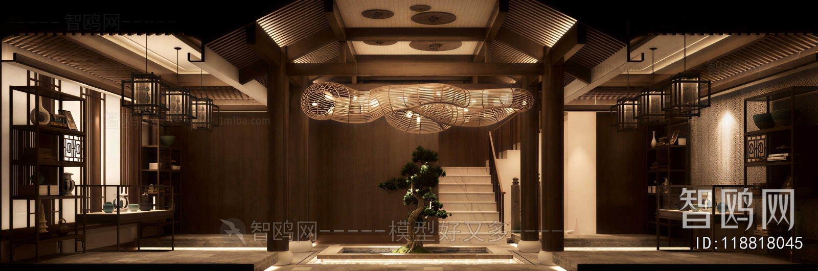 New Chinese Style Club Space