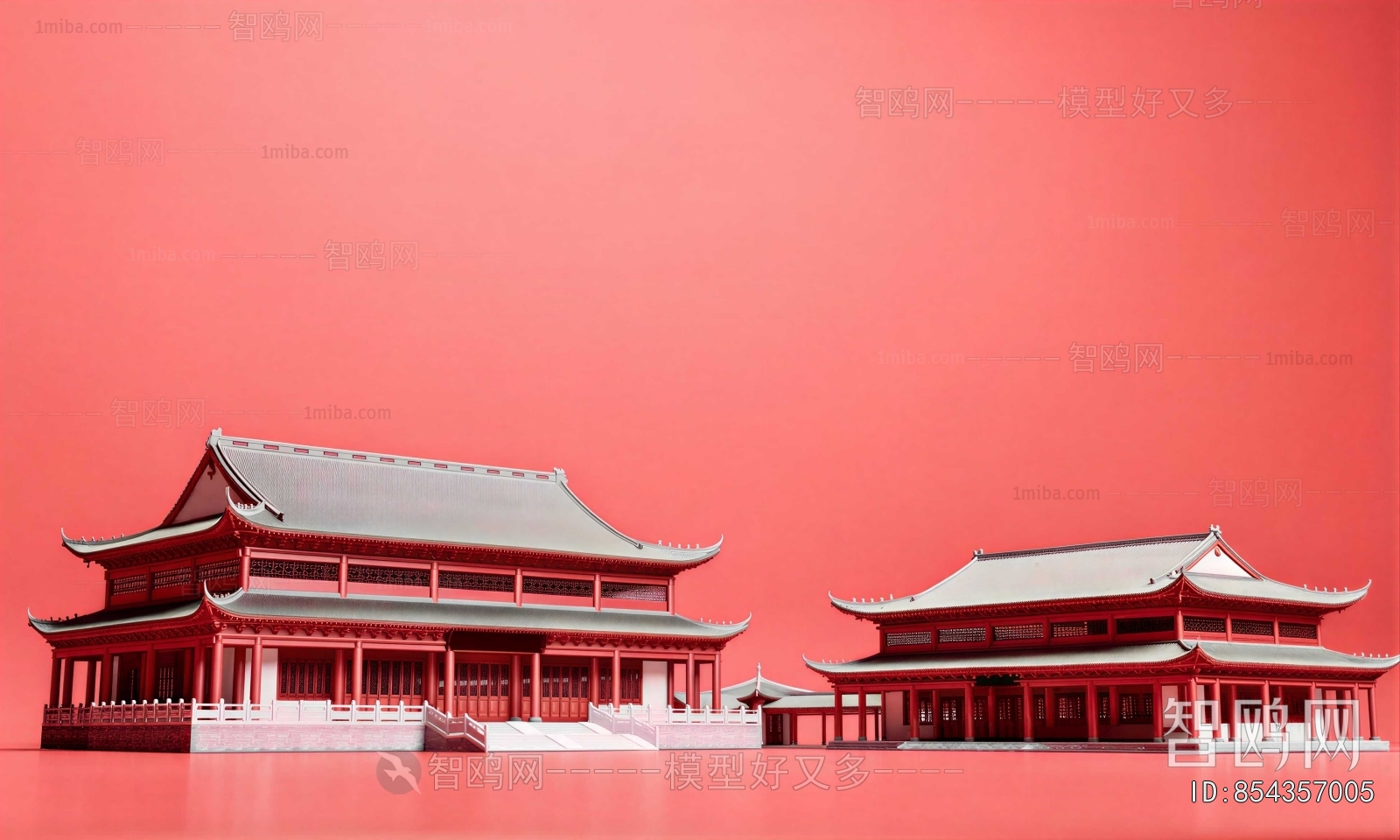 Chinese Style Ancient Architectural Buildings