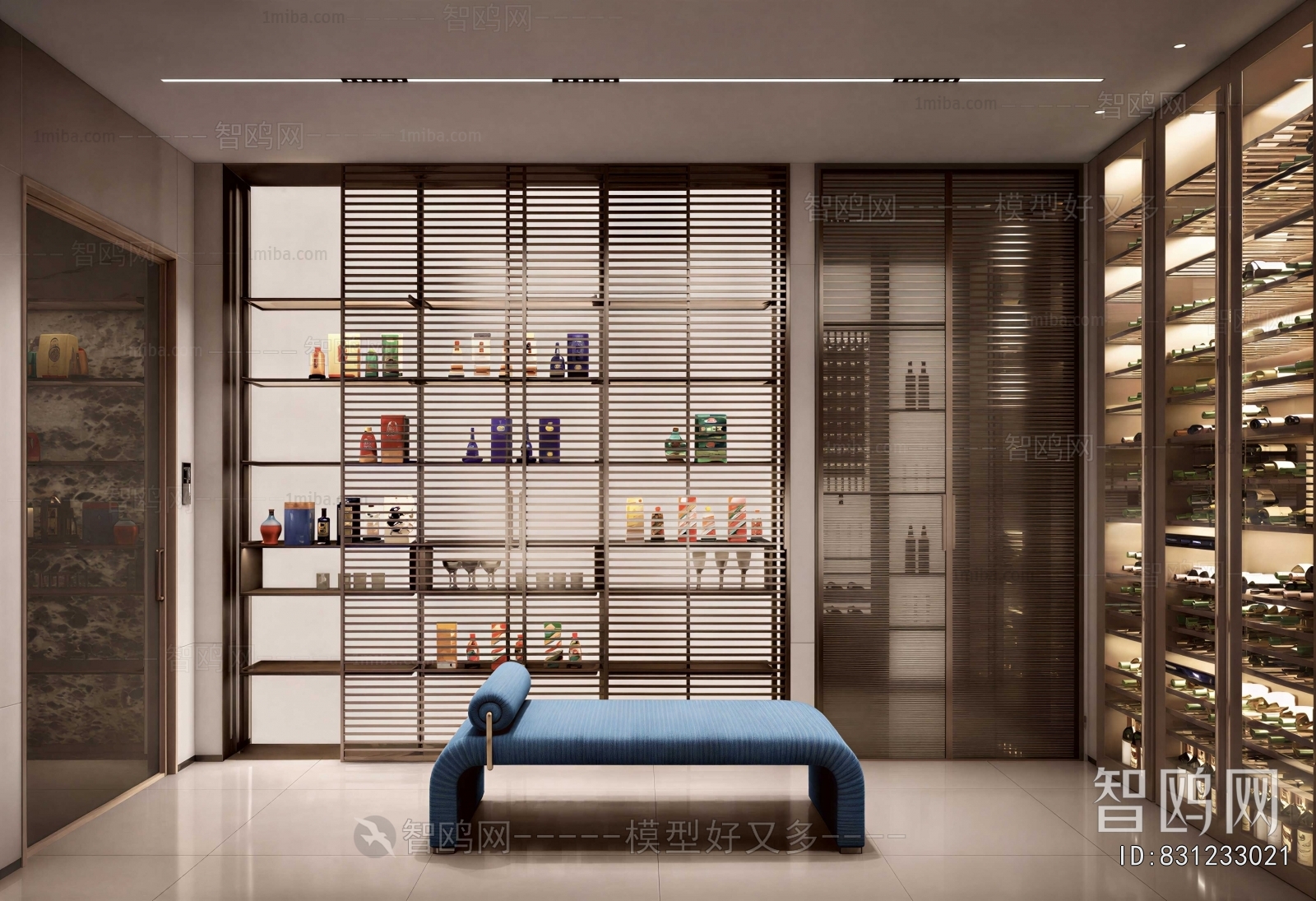 Modern Wine Cellar/Wine Tasting Room