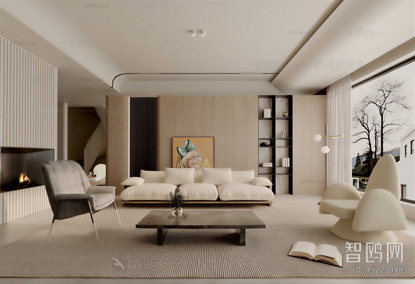Modern A Living Room