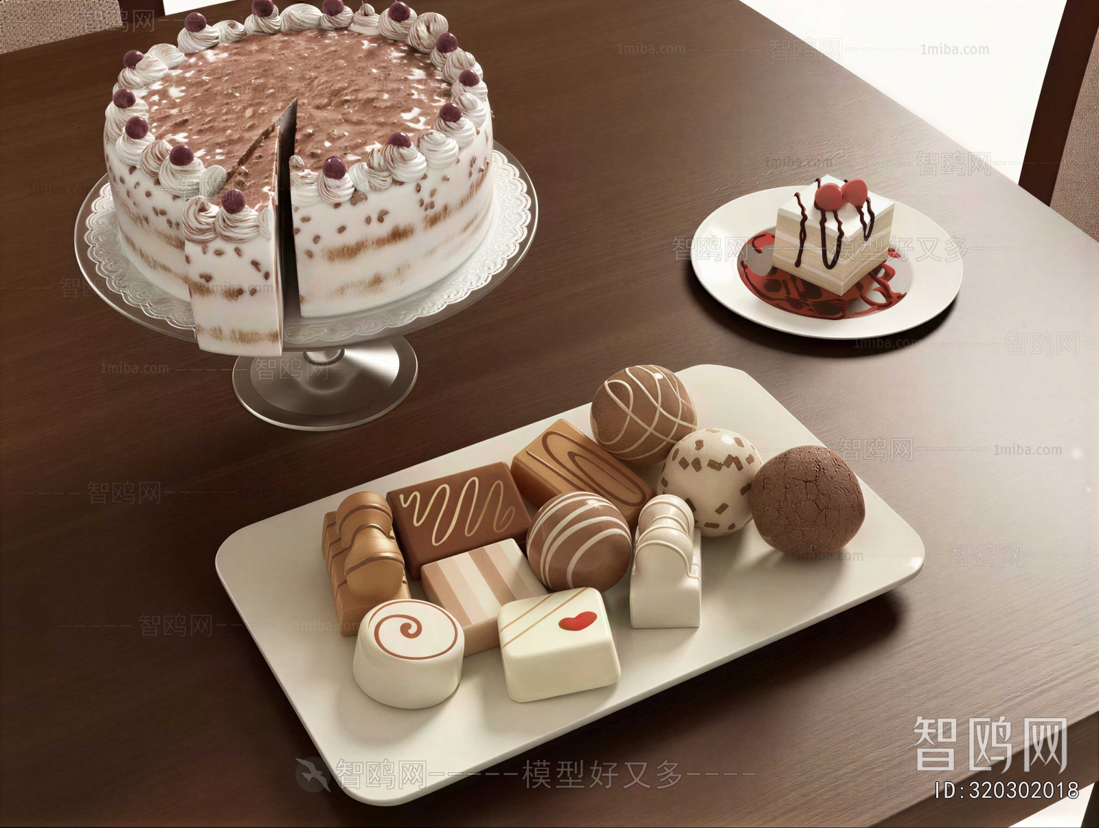 Modern Bread Cake