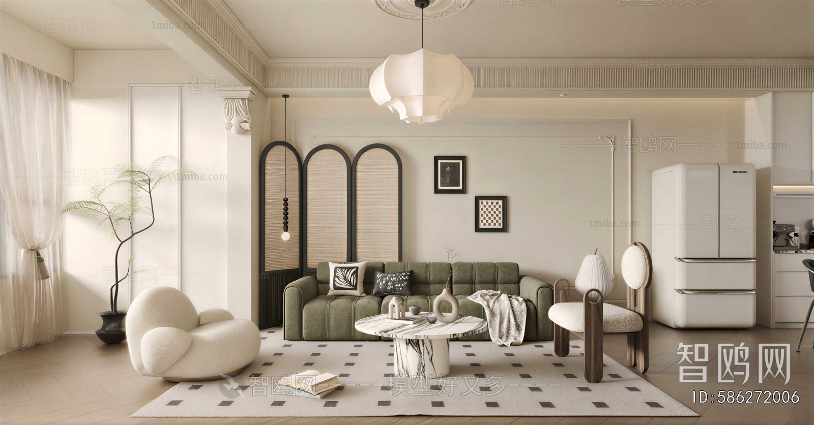 French Style A Living Room