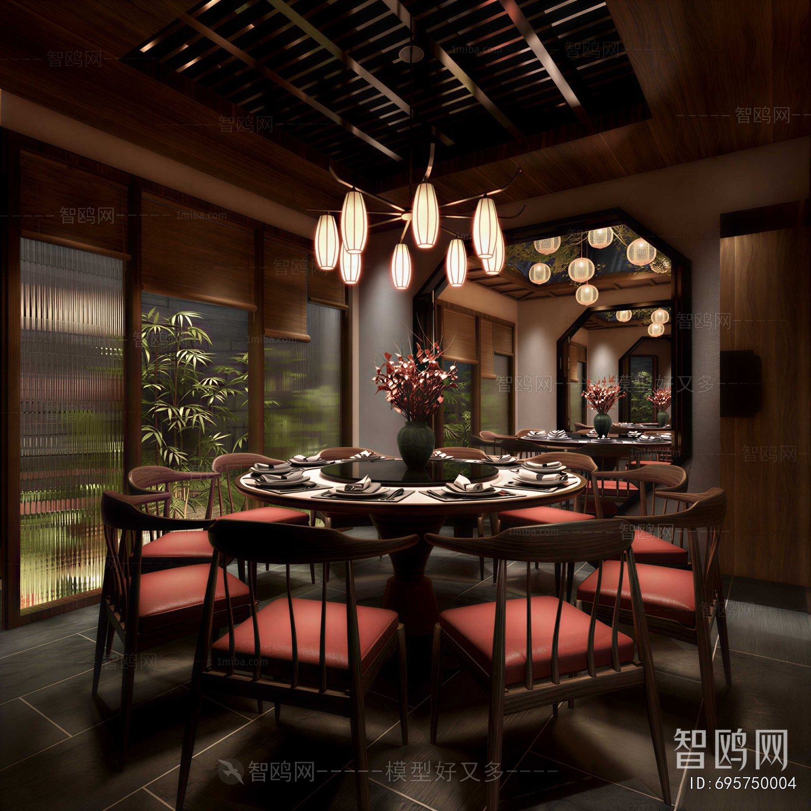 New Chinese Style Restaurant Box