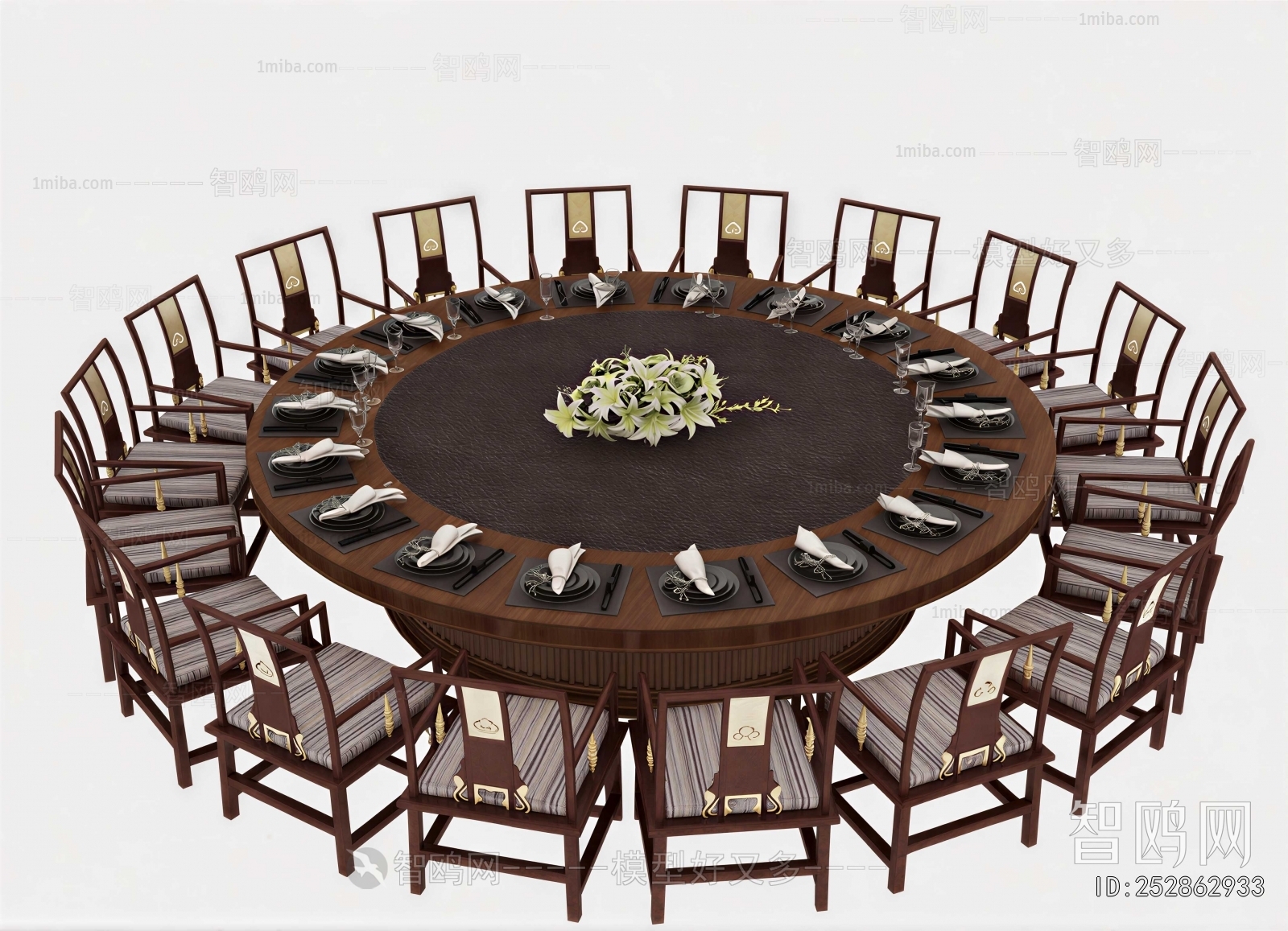 New Chinese Style Dining Table And Chairs