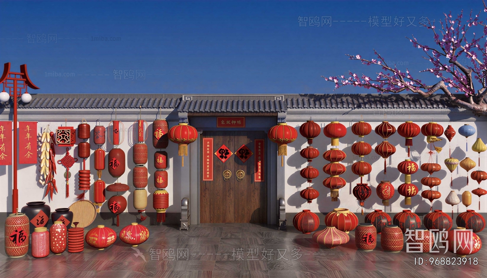 Chinese Style Facade Element