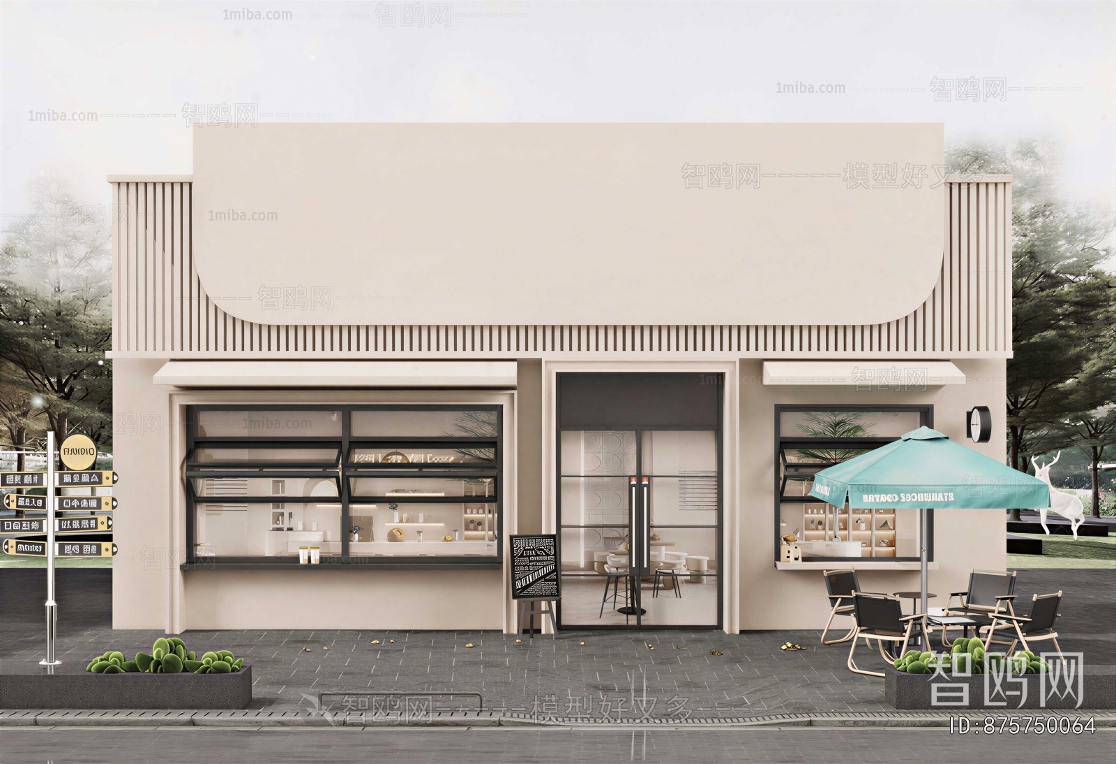 Modern Facade Element