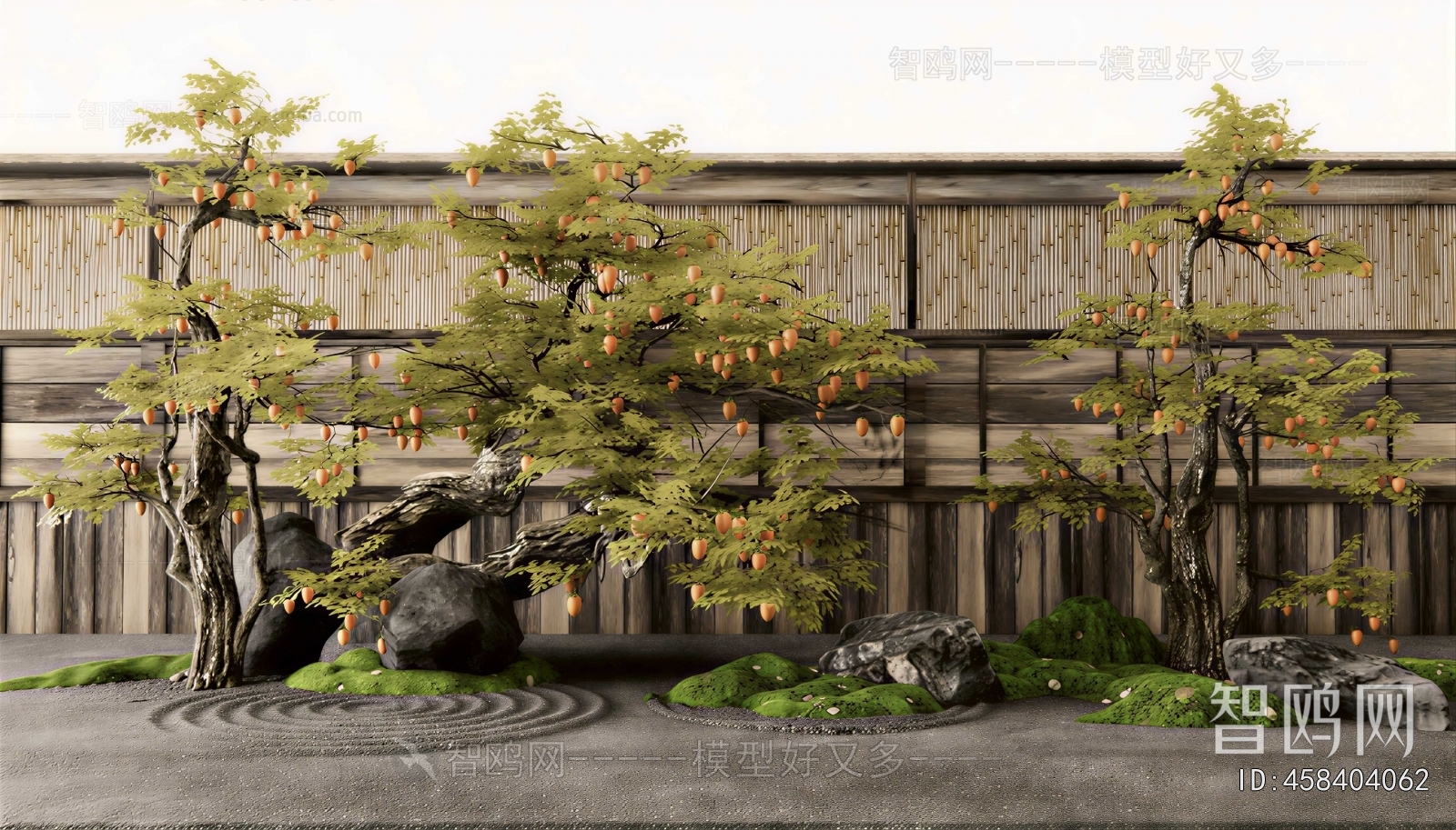 New Chinese Style Plant Landscaping