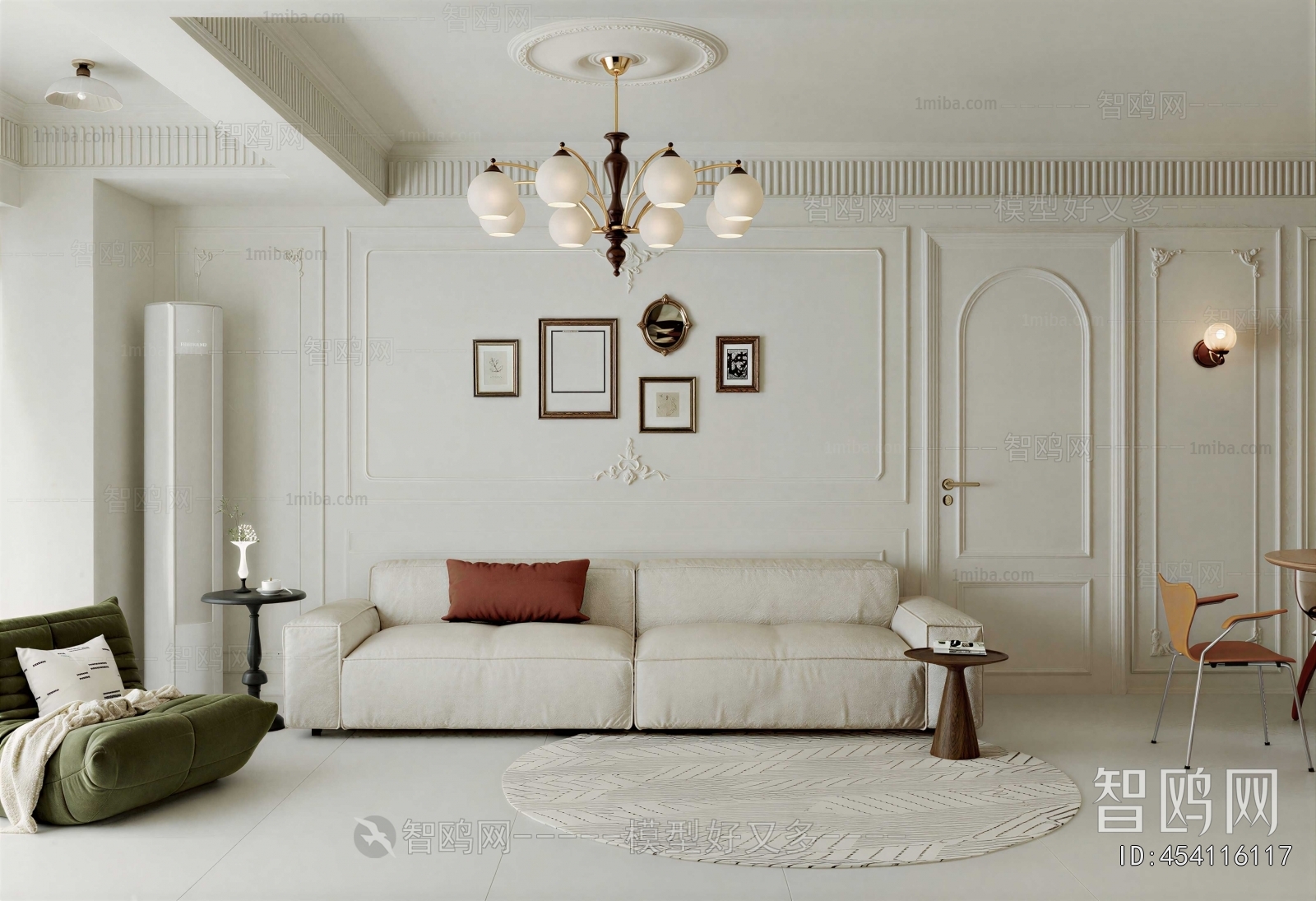 French Style A Living Room