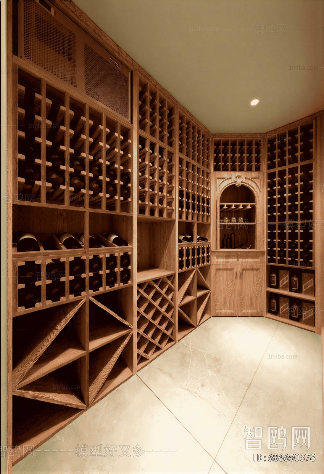 Nordic Style Wine Cellar/Wine Tasting Room