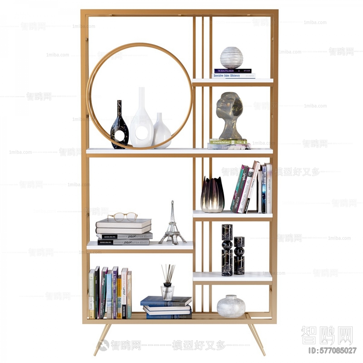 New Chinese Style Bookshelf