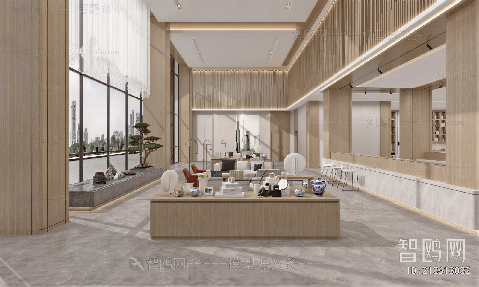 New Chinese Style Exhibition Hall