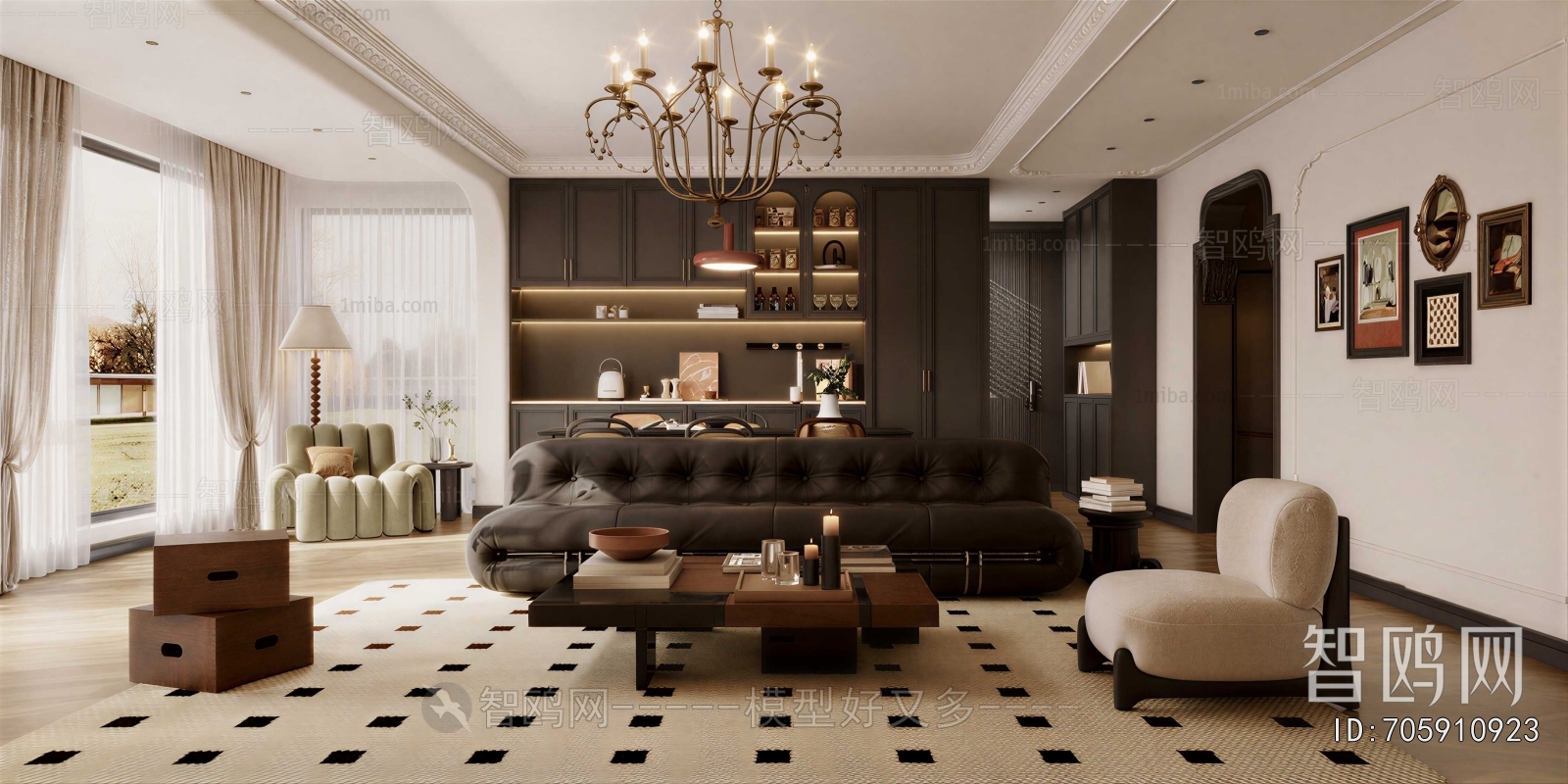 French Style A Living Room