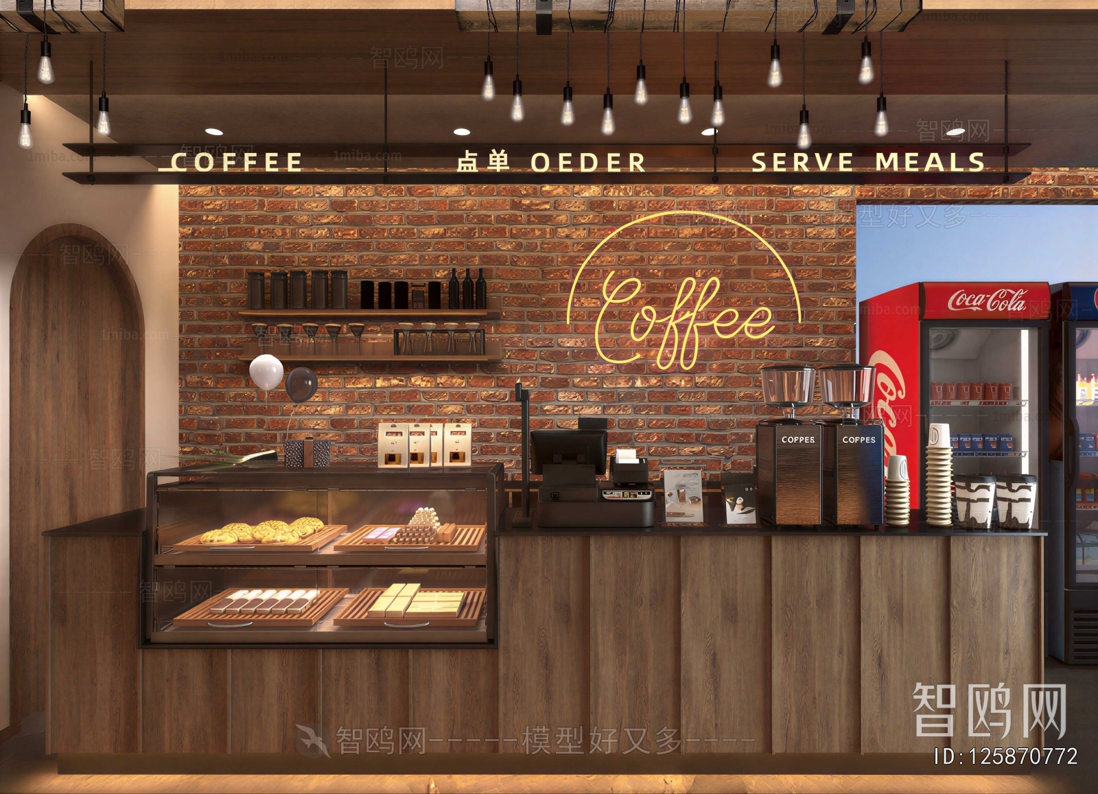 Industrial Style Cafe