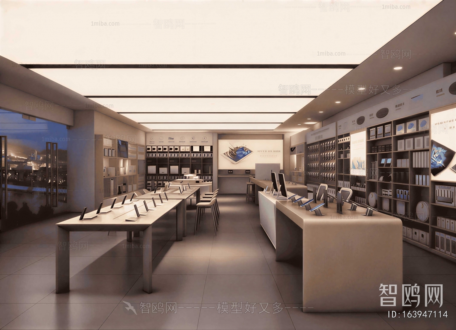 Modern Mobile Phone Store