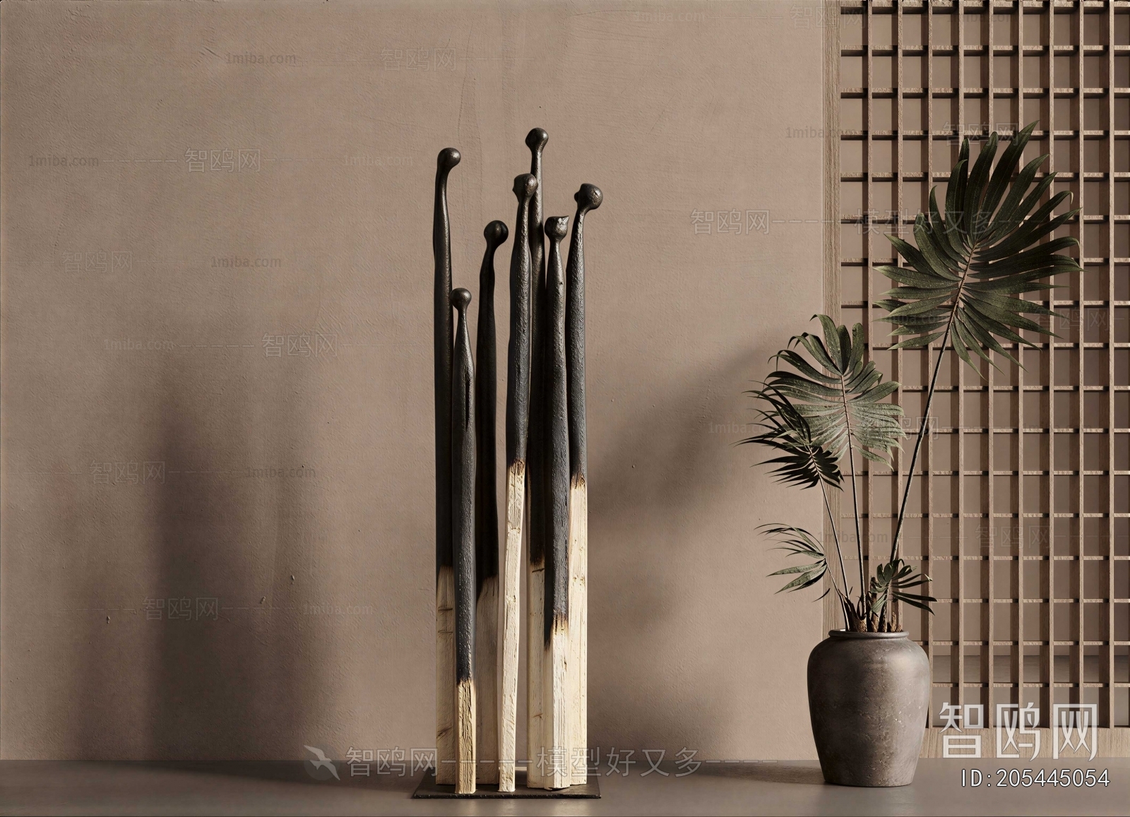 Wabi-sabi Style Sculpture