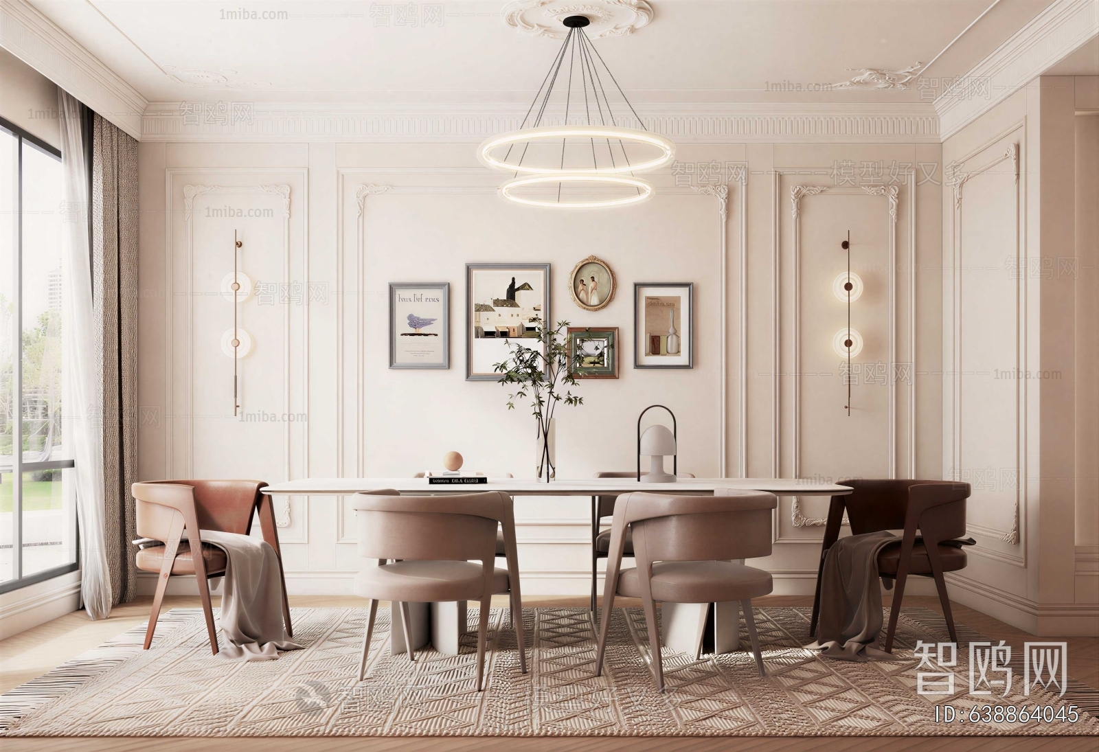 French Style Dining Room