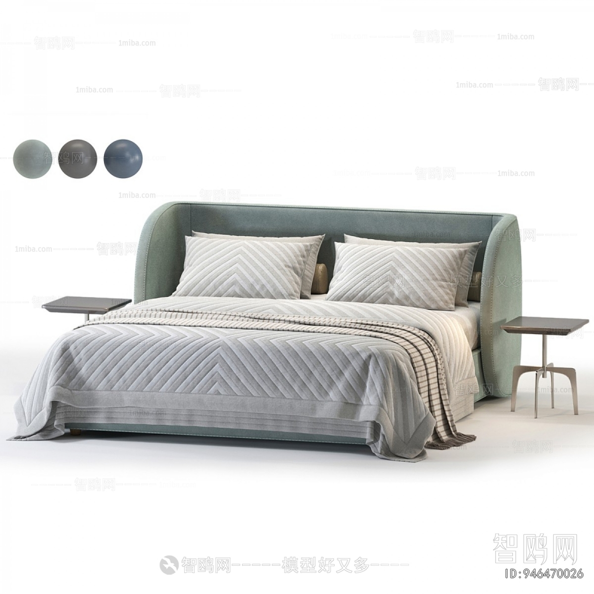 Modern Double Bed