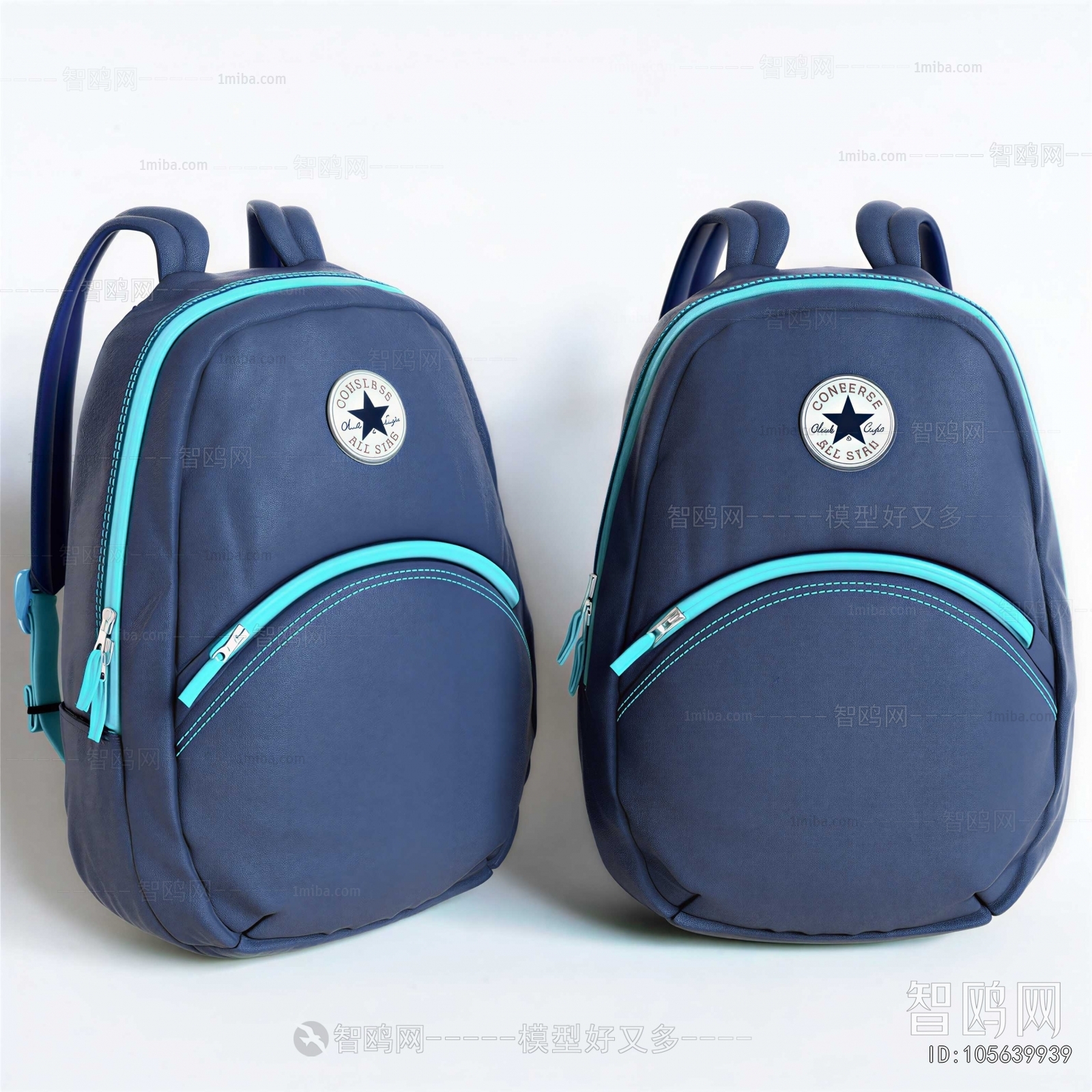 Modern Backpack And Backpack