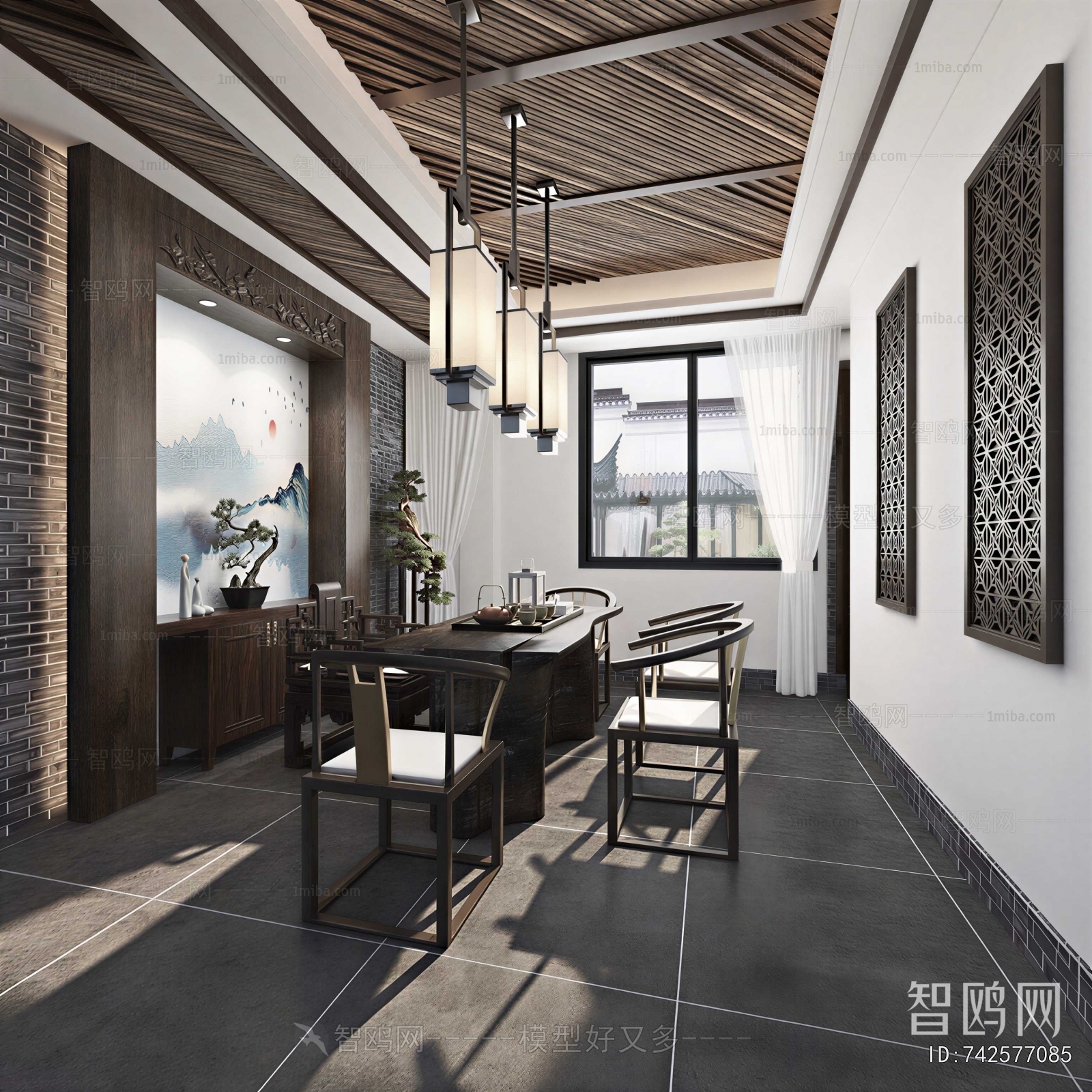 New Chinese Style Tea House