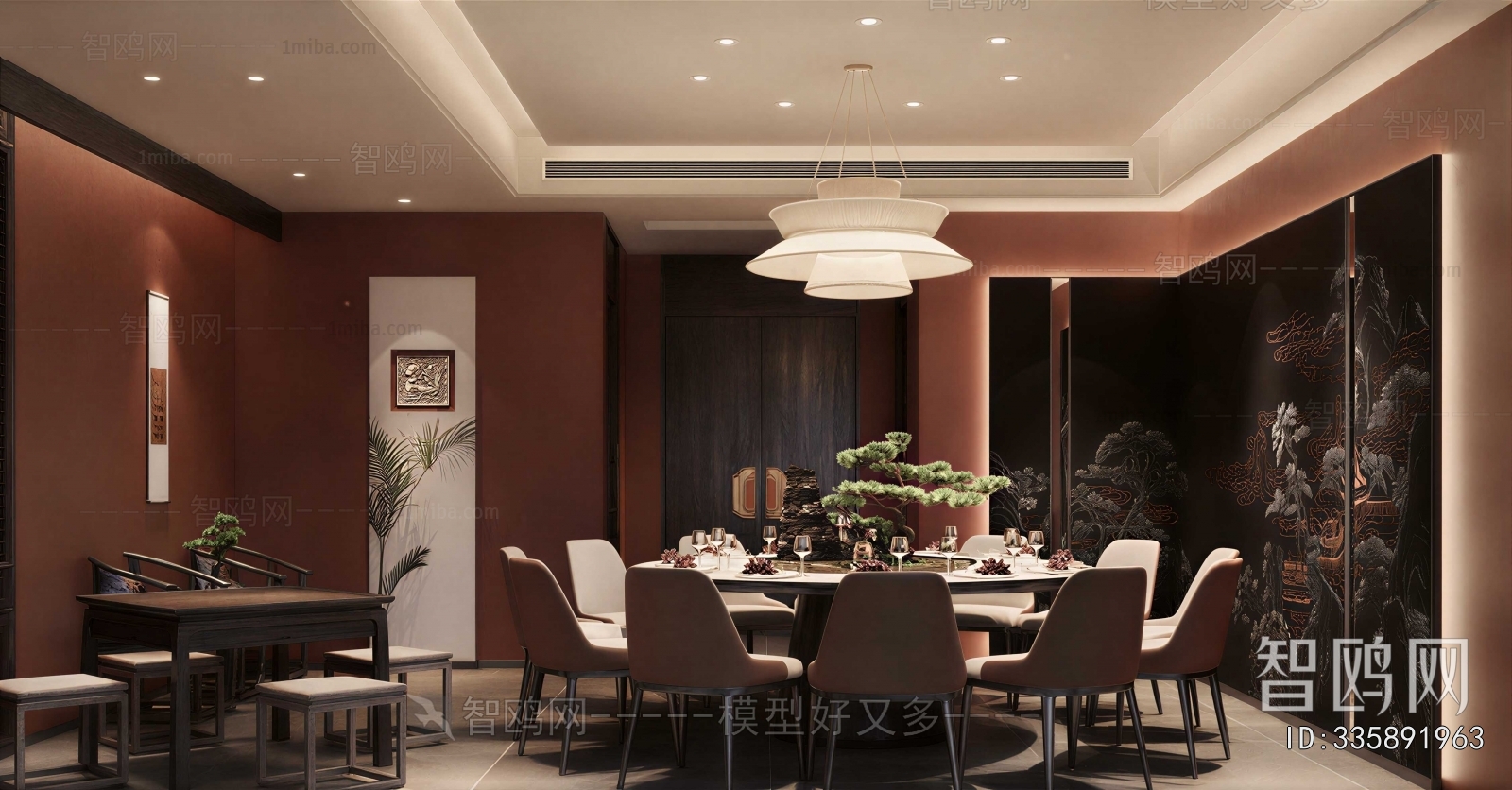 New Chinese Style Restaurant Box