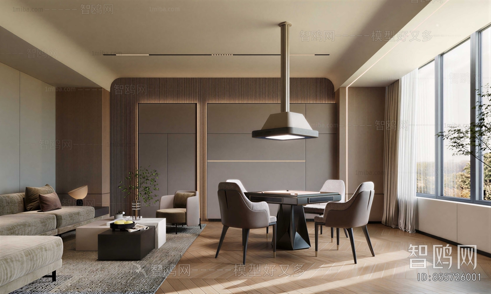 Modern Chess And Card Room
